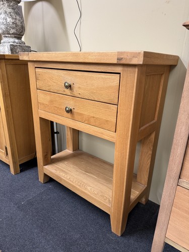 Oak hall table - oak,