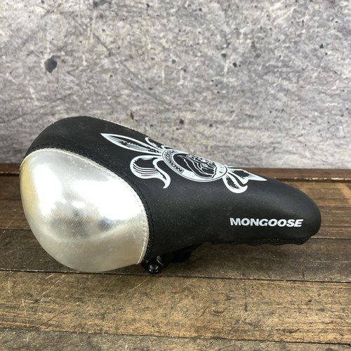 Mongoose bmx bicycle saddle - mongoose,