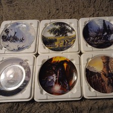 The Lord Of The Rings Plate Bundle Wedgwood Danbury Mint Collectible Bone China