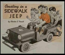 Army Jeep Sidewalk Car 1944