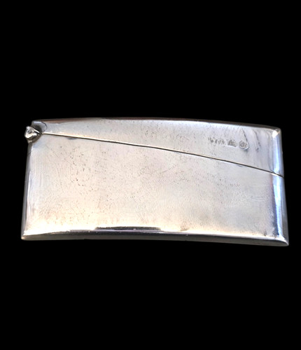Sterling silver calling card - sterling,
