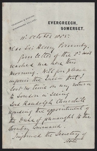 1885 lord roberts sir henry - to,