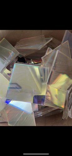 Assorted iridescent dichroic - iridescent,
