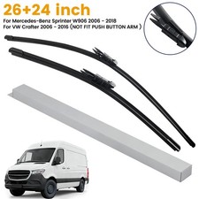 2x Front Windscreen Wiper