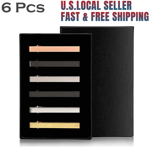 Pack tie clips for - 6,