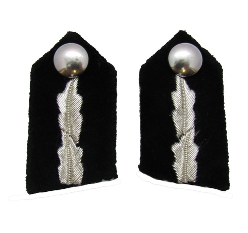 Gorget collar patch - collar, black