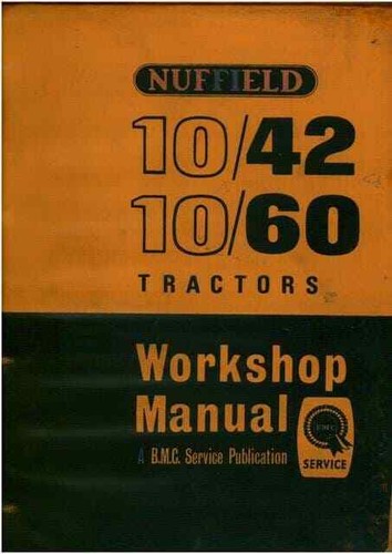 Nuffield tractor 10 60 - nuffield,
