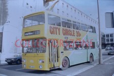 35mm slide 1984 Leeds City Circle Bus Atlantean With Copyright 11572