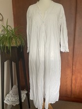 Antique Edwardian White Cotton