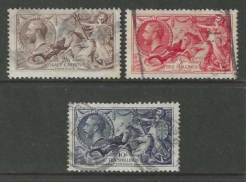 Sg414 417 1918 kgv seahorse - kgv,