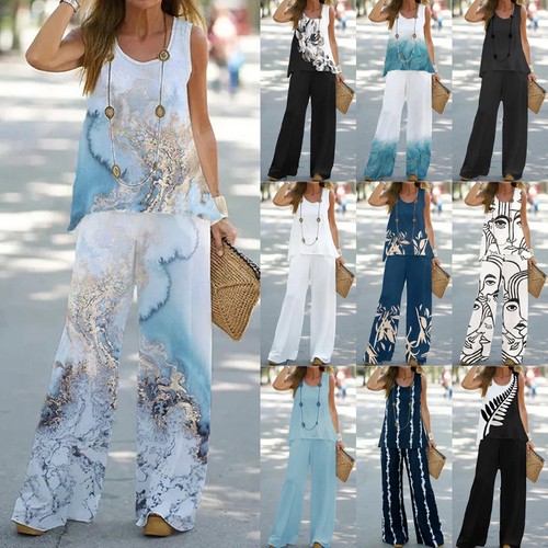 Ladies vest tops pants - tops, holiday