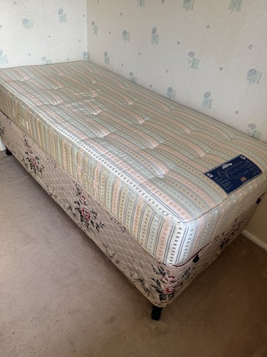 Single bed base and mattress - and,