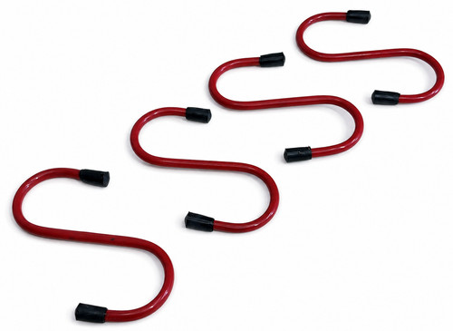 Red pvc coated - pvc, steel