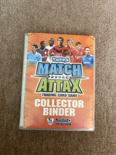Match attax 2009 binder - 2009/10, +