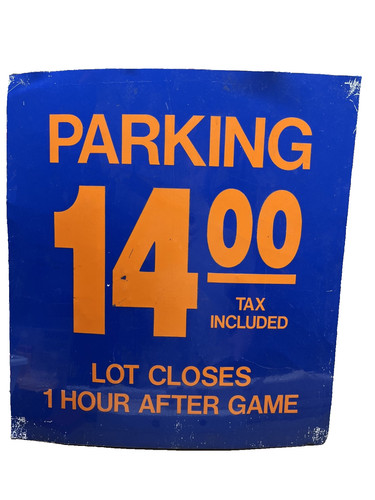 Authentic shea stadium parking - authentic,