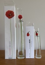 Collection of Empty Perfume Bottles + Boxes - Job Lot / Bundle - Flower by Kenzo