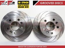 FOR VW GOLF MK4 R32 AUDI TT ROADSTER 3.2 FRONT 12 GROOVED BRAKE DISCS 334mm