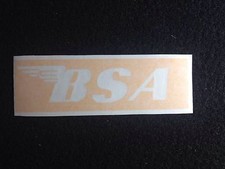 BSA Seat Stencil Logo Decal