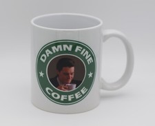 'Damn Fine Coffee' Agent Cooper Twin Peaks Inspired Coffee Mug