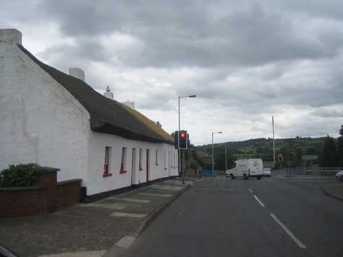 Photo 6x4 thatched cottages - 6x4, on