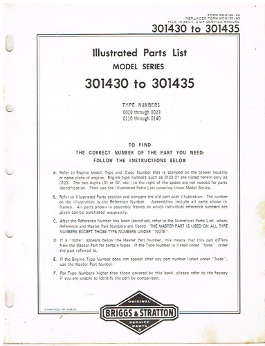 Briggs stratton cyl - briggs, 1-cyl