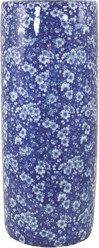 Classic blue white - blue, floral