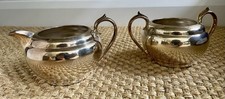 Vintage Silver Plated Sugar