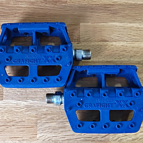 Mks grafight blue - blue, bmx