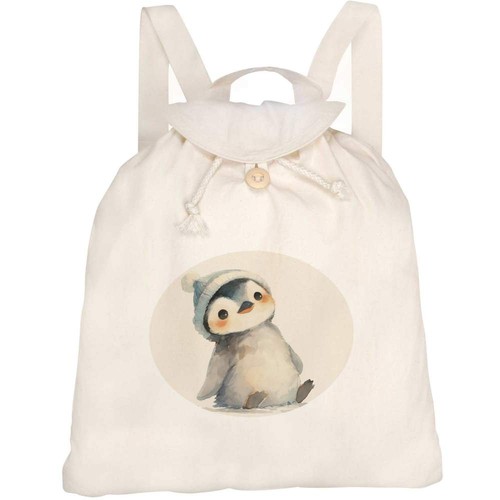Cute penguin wearing beanie - 'cute,