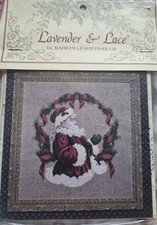 Lavender Lace Cross Stitch