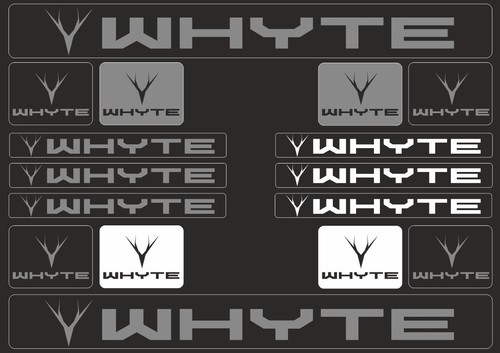 Vinyl bike stickers - bike,