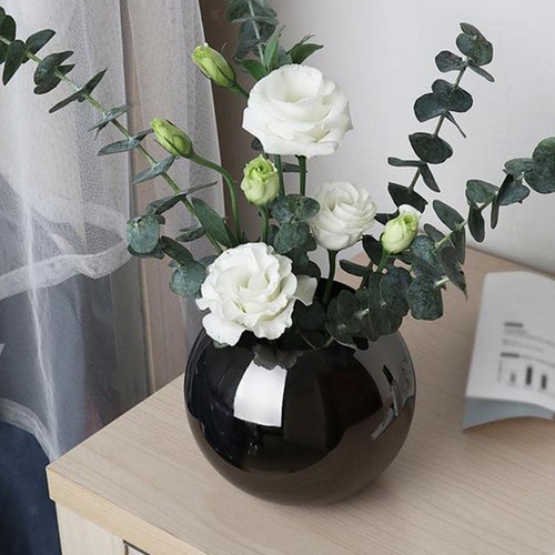Stainless steel planter sphere - planter,