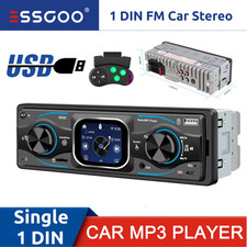 Single 1 DIN Car Stereo Radio
