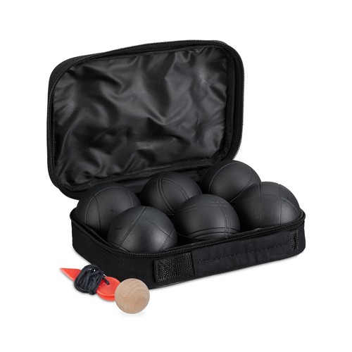 Steel petanque balls carry - steel, bag