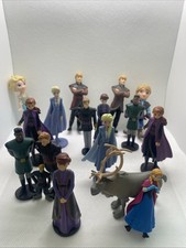 Disney Frozen Figures Bundle X 17 Elsa Anna Kristoff Sven