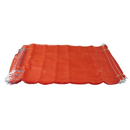 200 orange net sacks mesh - orange,