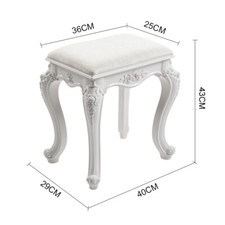 Dressing Table Stool Floral