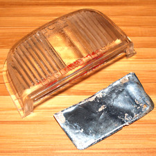 Lucas L694 Riley Elf Wolseley Hornet Austin Morris Clear Light Lens + Reflector