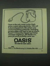 1974 Oasis Water Cooler Ad -
