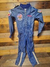 Vintage Astronaut NASA SPACE Shuttle Columbia Jumpsuit COVERALL PATCHES Ride 80s