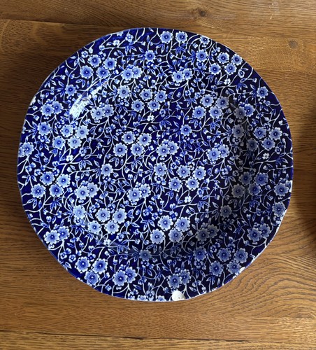 Vintage burleigh calico blue - burleigh,