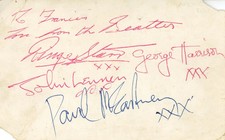 The Beatles Autographs – Pop