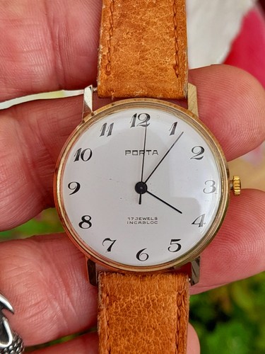 Gents vintage porta 17j hand - 17j,