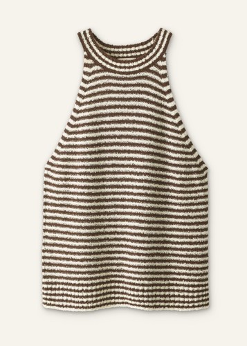 Textured cotton stripe - textured,