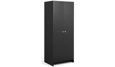 2 Door Anthracite Wardrobe 176x70x50cm Argos Home Seville - New Boxed *Damage 2