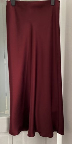New look burgundy silky - new,