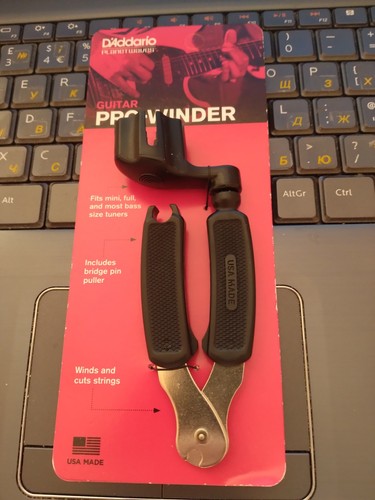 Addario guitar pro winder - guitar,