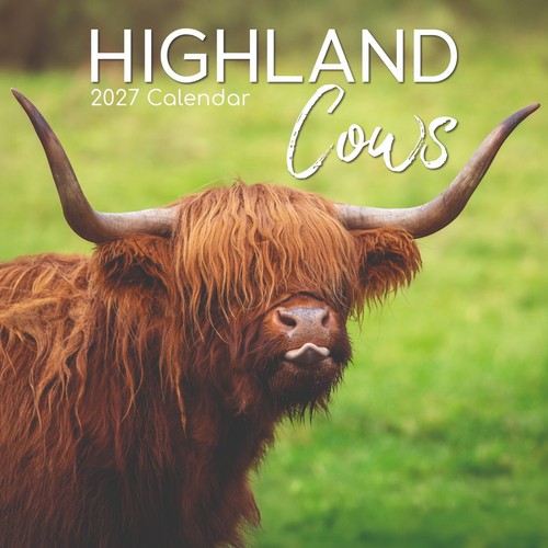 2027 wall calendar highland - 2027,