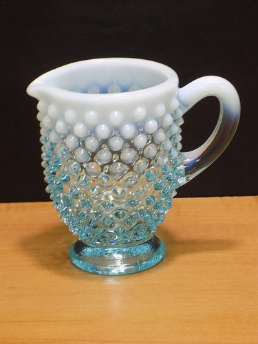 Fenton hobnail blue opalescent - fenton,