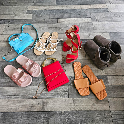 Bundle shoes bags woman 5uk - shoes,
